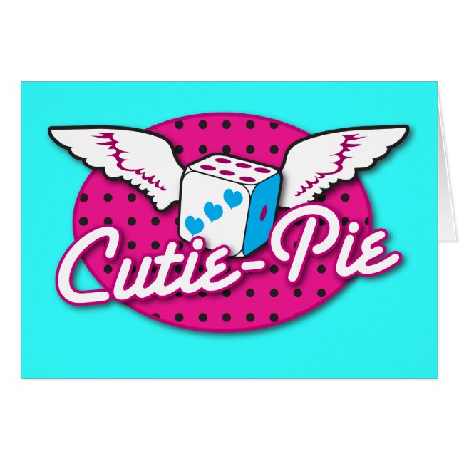 Cutie Pie rockabilly design NP (Front Horizontal)