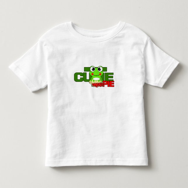 Cutie Pie shirt - choose style & colour (Front)
