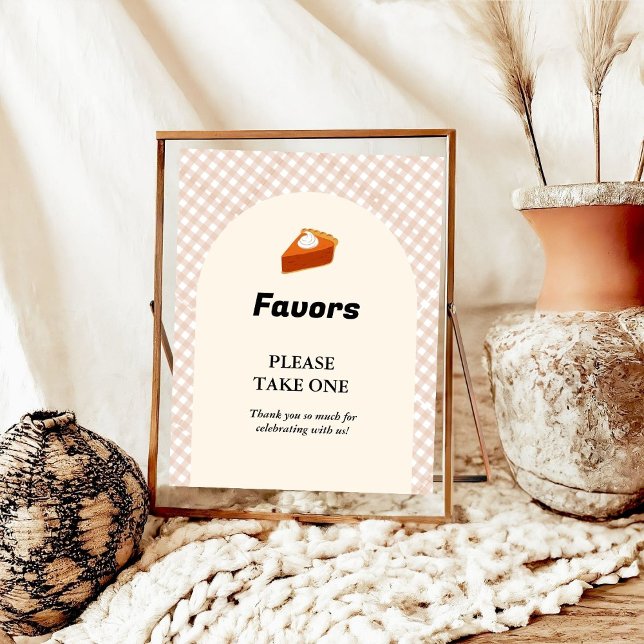 Cutie Pie Thanksgving baby shower Favour sign (Creator Uploaded)