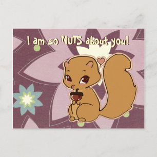 Cutie Squirrel Postcard