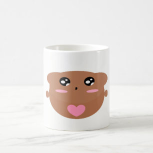 Cutieful Kids Art Design Cute Teddy Bear In Love Coffee Mug