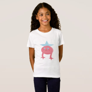 Cutieful Kids Art Design Fairy Pink Blue T-Shirt