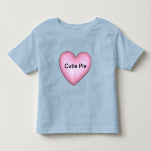 CutiePie Customisable Conversation Heart Valentine Toddler T-Shirt