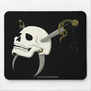 Cutlass Skull Mouse Mat