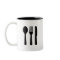 'Cutlery' Pictogram Mug