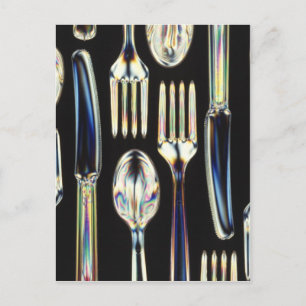 Cutlery Postcard