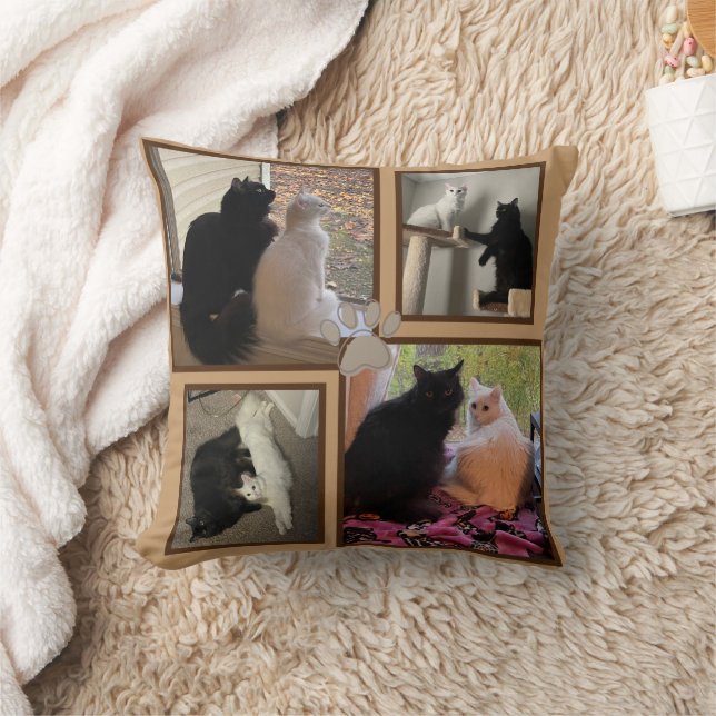 Cutomizable Pet Best Friends Cushion (Blanket)