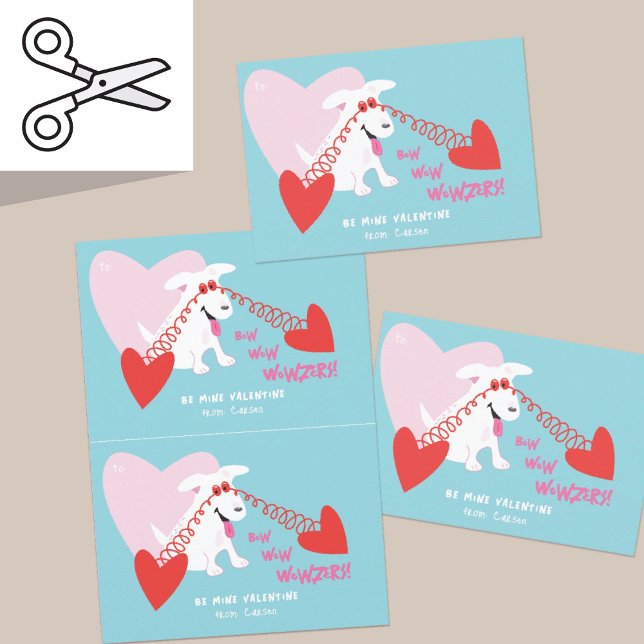 Cuttable Funny Dog Valentine Card Pair (Creator Uploaded)
