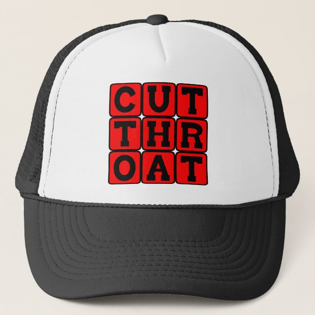 Cutthroat, Deadly Dude Trucker Hat (Front)