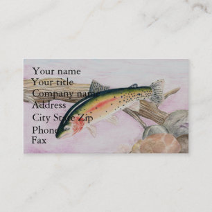 Cutthroat Trout Business Card
