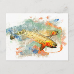 Cutthroat Trout Postcard