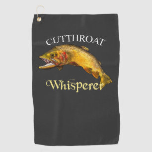 Cutthroat Trout Whisperer Fishing Towel