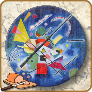 CUTTING BOARD - 12" - "Blue Painting" - Kandinsky