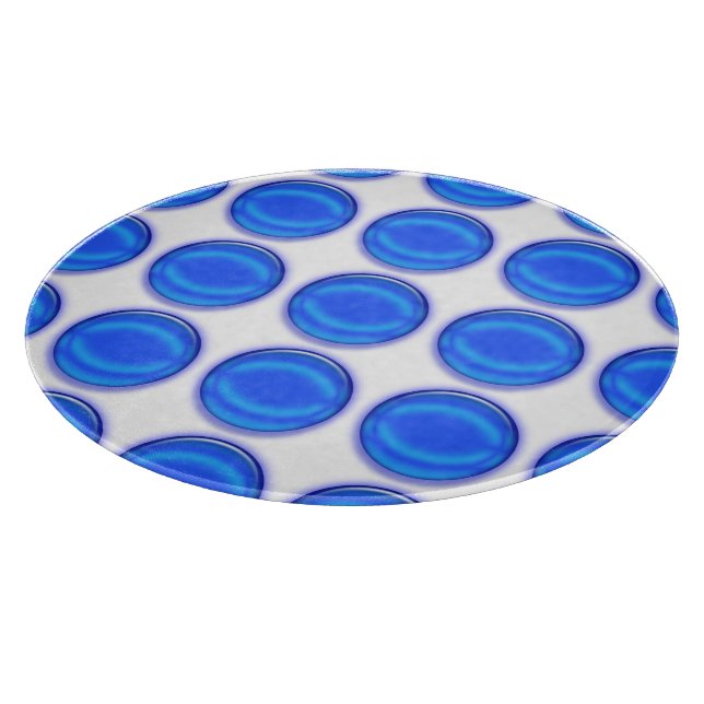 Cutting Board - Blue dots (Corner)