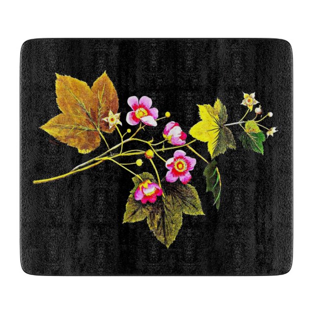 Cutting Board-Botanical Art-Mary Delany 3 Board (Front)