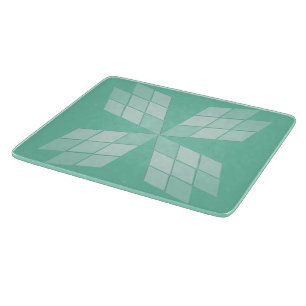 Cutting Board - Diamond Petals