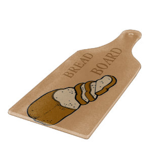 CUTTING BOARD- GLASS- CUSTOMIZED BREAD BOARD