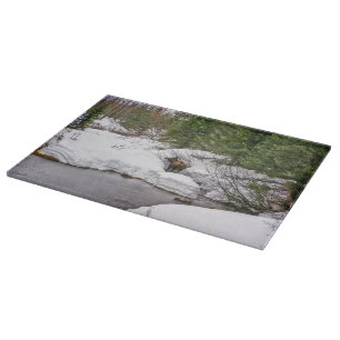 Cutting Board Glass Moose Wildlife