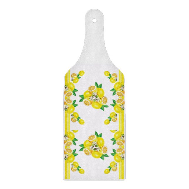 Cutting Board Lemon Theme (Front)