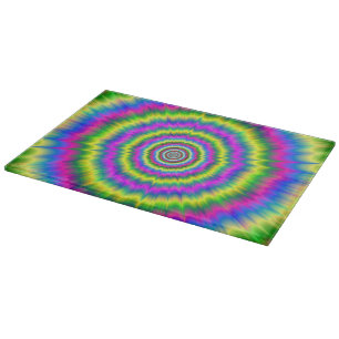 Cutting Board  Neon Explosion