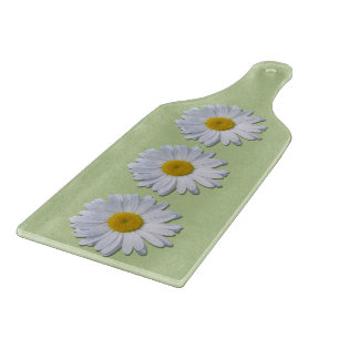 Cutting Board - New Daisies on Sage