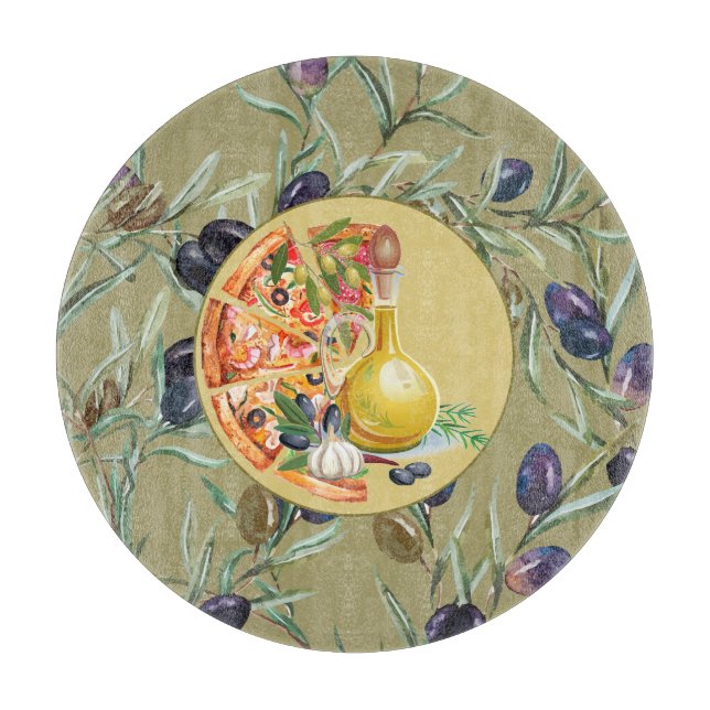 Cutting board. Olive Board (Front)