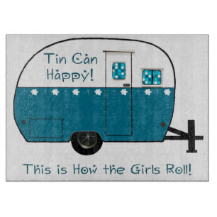 CUTTING BOARD Vintage Camper