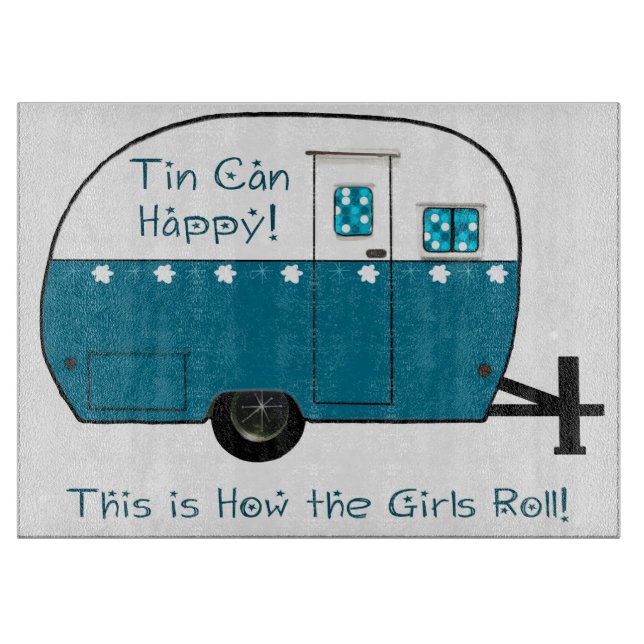 CUTTING BOARD | Vintage Camper (Front)