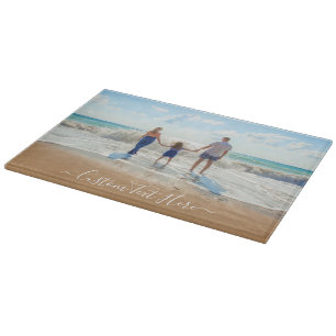 Cutting Board with Custom Photo Text - Your Design