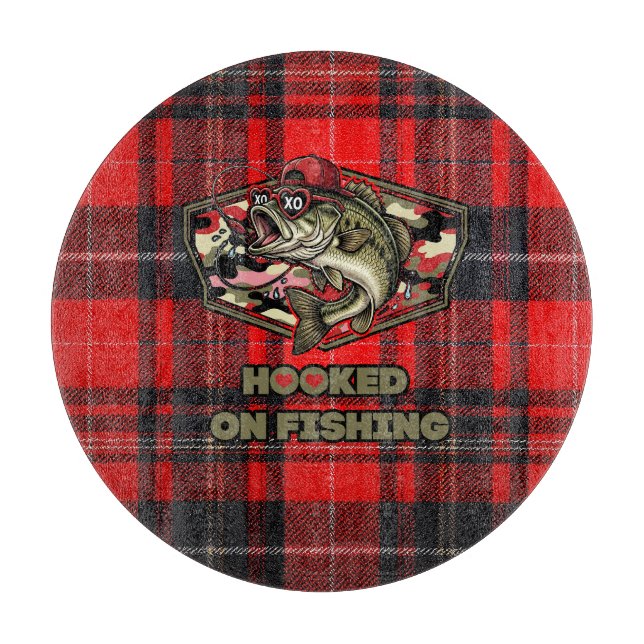 Cutting board with fun and bold illustration  (Front)