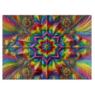 Cutting board with LGBTQ Colours Design