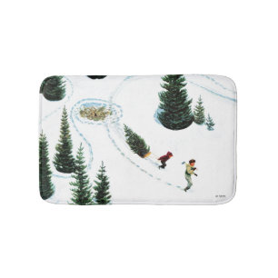 Cutting Down the Tree Bath Mat