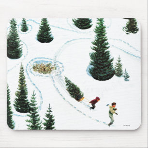 Cutting Down the Tree Mouse Mat