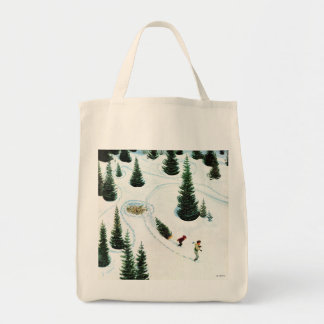 Cutting Down the Tree Tote Bag
