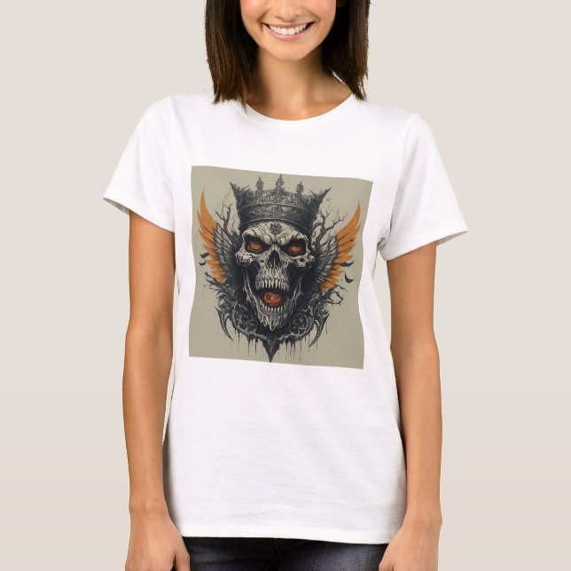  Cutting-Edge Hip Hop & Grunge Fusion T-Shirt (Front)