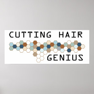 Cutting Hair Genius Poster