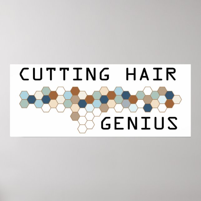 Cutting Hair Genius Poster (Front)