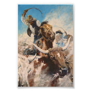 Cutting Out by Newell Convers Wyeth Photo Print