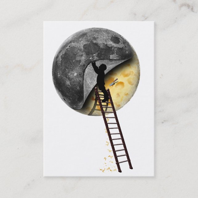 Cutting The Cheese Business Card (Front)