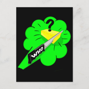 Cutting The Cheese Fart Slang Postcard