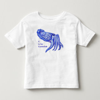Cuttlefish Artwork Baby and Kids' T-shirt