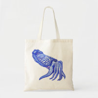 Cuttlefish Artwork Tote Bag