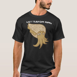 Cuttlefish For Men Dad Boys Sea Creature Animal T-Shirt