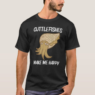 Cuttlefish For Men Women Sea Creature Animal T-Shirt