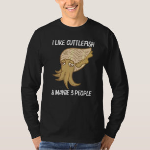 Cuttlefish For Men Women Sea Creature Animal T-Shirt