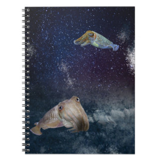 Cuttlefish in Space Notebook