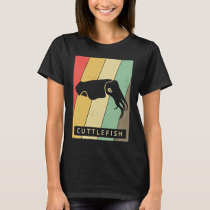 Cuttlefish Vintage Retro Animal T-Shirt
