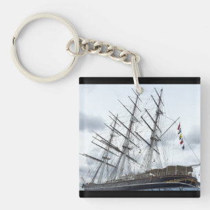 Cutty Sark Clipper ship Key Ring