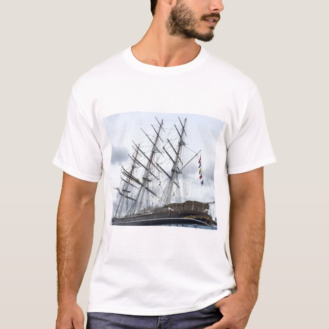 Cutty Sark Clipper ship T-Shirt (Front)