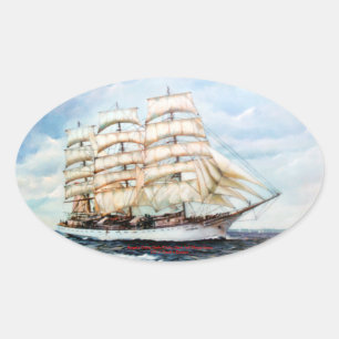 Cutty Sark/Cutty Sark Tall Ships' Race Oval Sticker